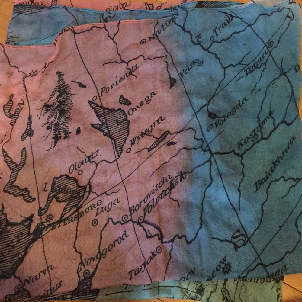 Women’s Map Wrap